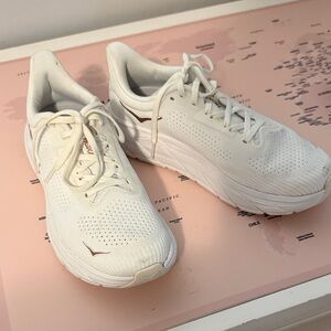 Hoka Women's White Athletic Shoes